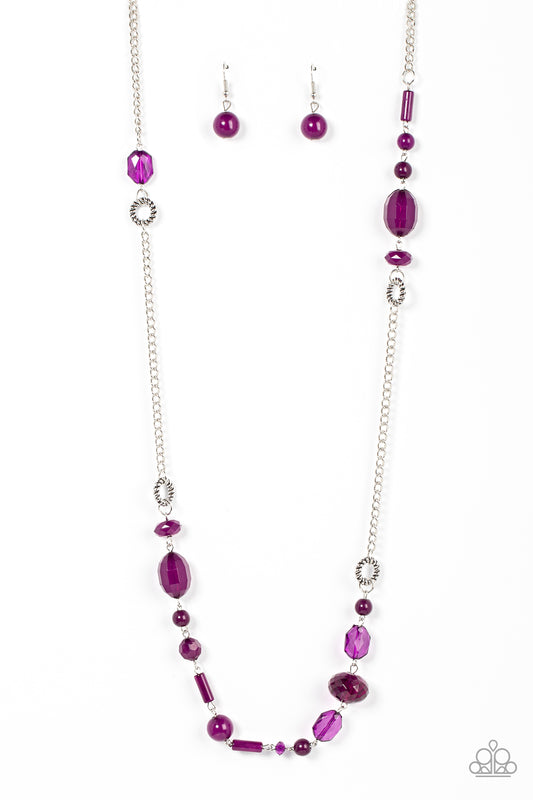 Craveable Color - Paparazzi Necklace -  Purple